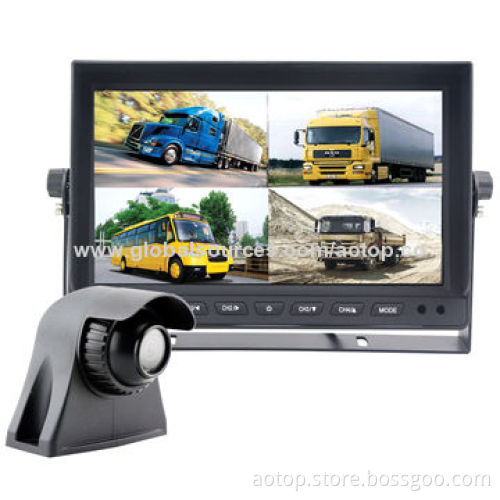 10-inch Car Rearview Monitor with OSD Menu/Remote Control, Multiple Language,Sunshade Design/Speaker